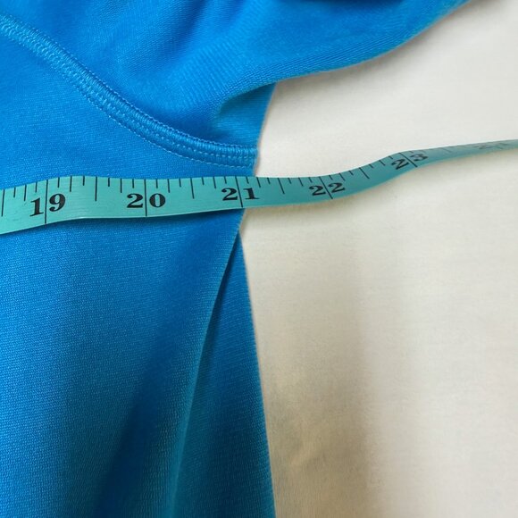 The North Face 1/4-Zip Pullover Men’s Medium Blue Two-Tone EUC - Picture 9 of 10